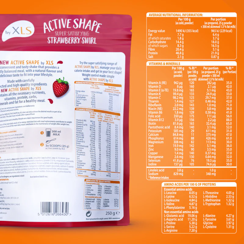 Nutritional Information- Strawberry
